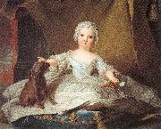 Jean Marc Nattier Marie Zephyrine of France as a Baby Sweden oil painting reproduction